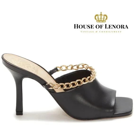 NWOT VINCE CAMUTO Baminie Chain - Embellished Mule - Picture 3 of 12